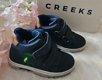 Chaussures Baskets Montantes Sneakers Scratch Enfilage Facile Creeks T23