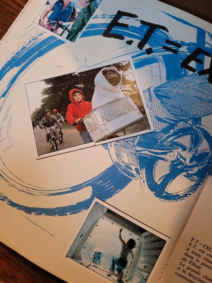 RARE Album Panini complet ET E.T. L'extraterrestre stickers autocollants - photo numéro 4