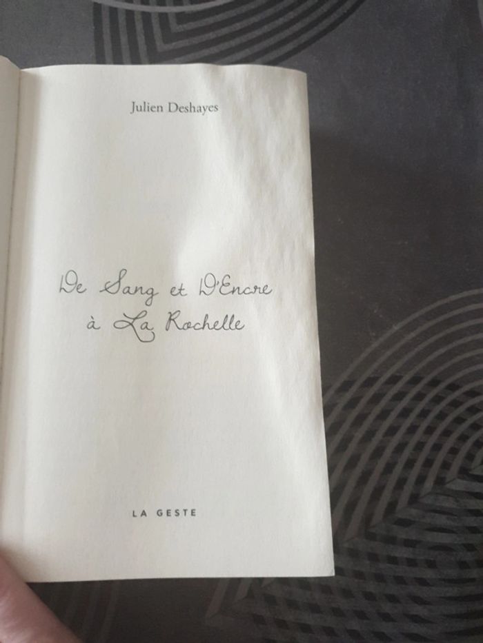 De sang et d'encre à la Rochelle - photo numéro 3