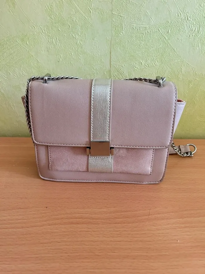 Sac bandoulière rose