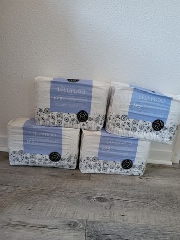 4 paquets de couches lillydoo