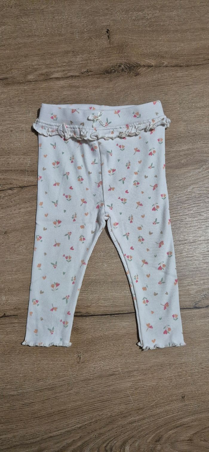 Legging côtelé 12 mois 🌸