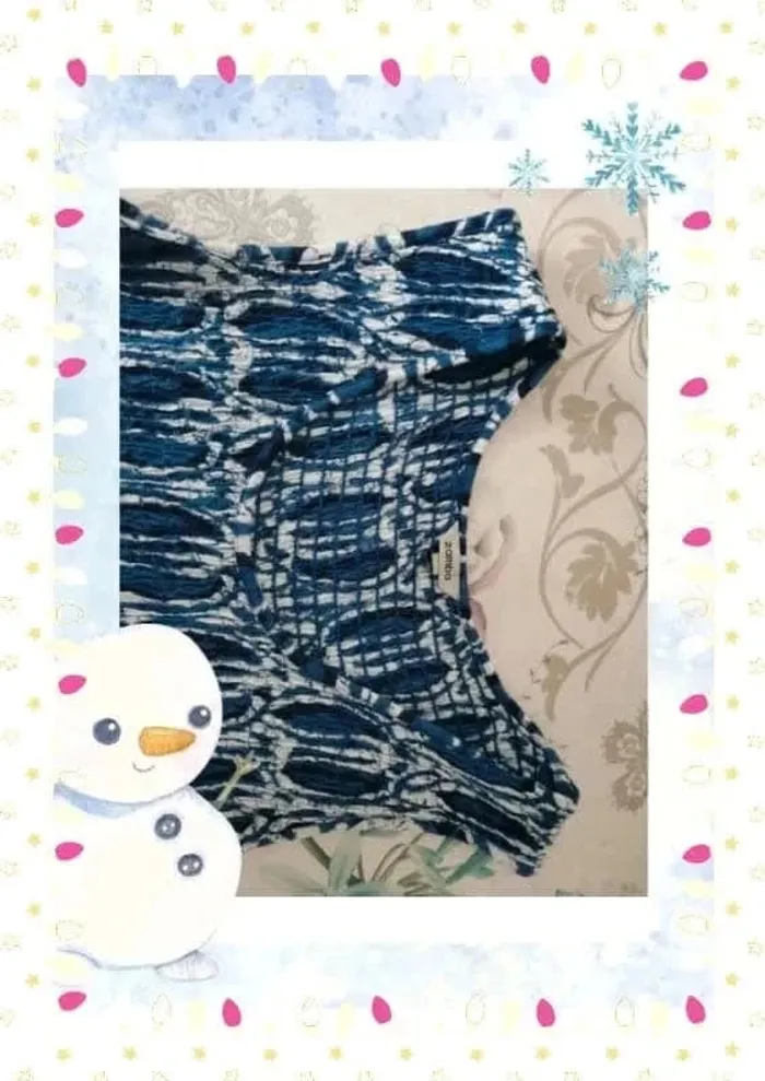 Robe bleu zamba t 38 - photo numéro 3