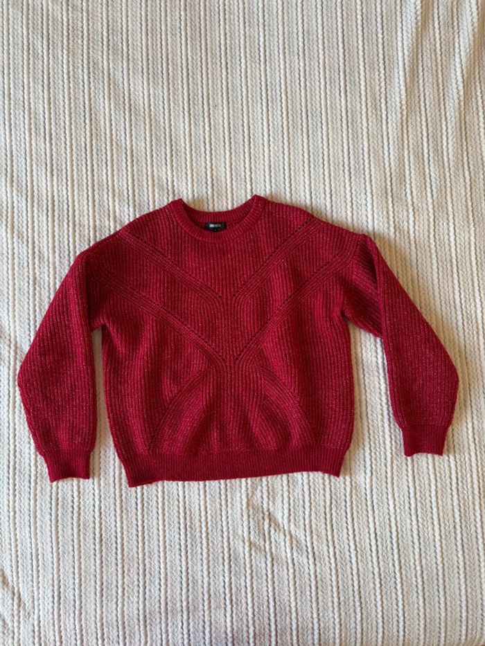 Pull rouge Liberto / Taille S - photo numéro 2