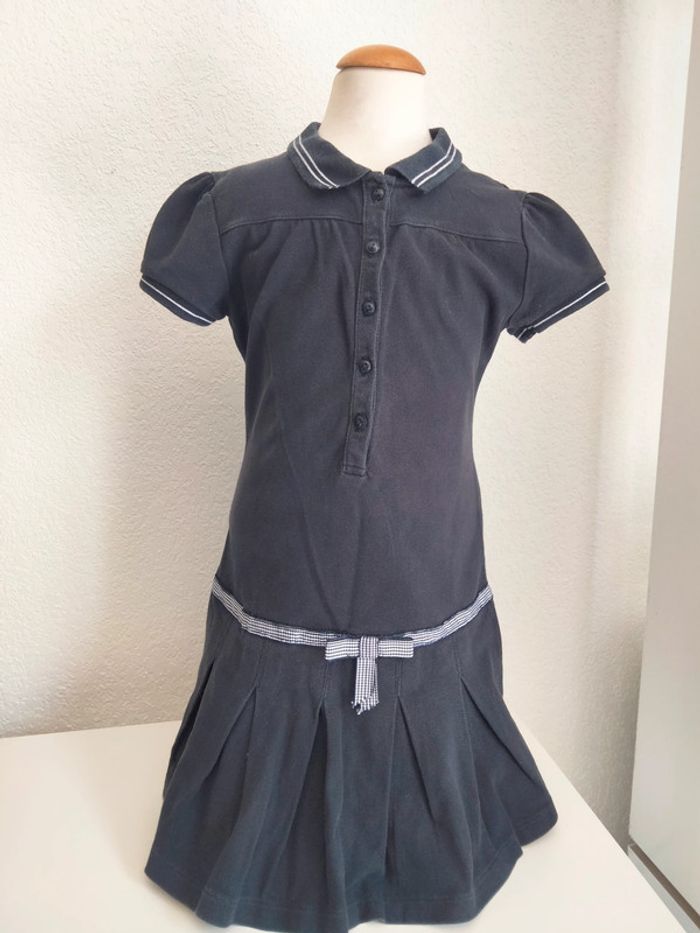 Robe polo - marine - 7 ans - photo numéro 5