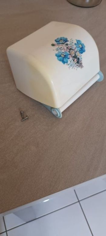 Porte papier toilette vintage