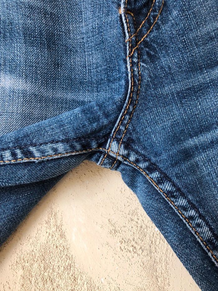 Corsaire en jean Lévis 529 W27 - photo numéro 4