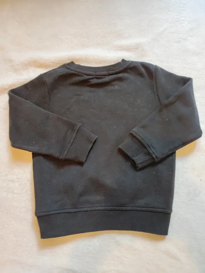 Sweat noir 4 ans - photo numéro 2