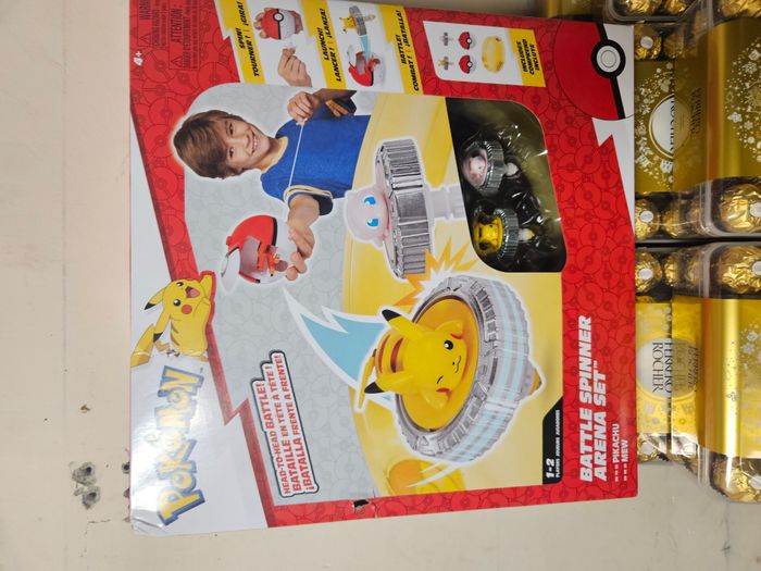 pokémon battle spinner arena set