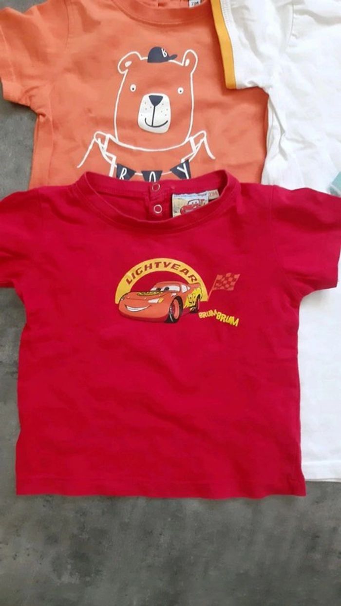 Lot de 4 t-shirts manches courtes garçon - photo numéro 2