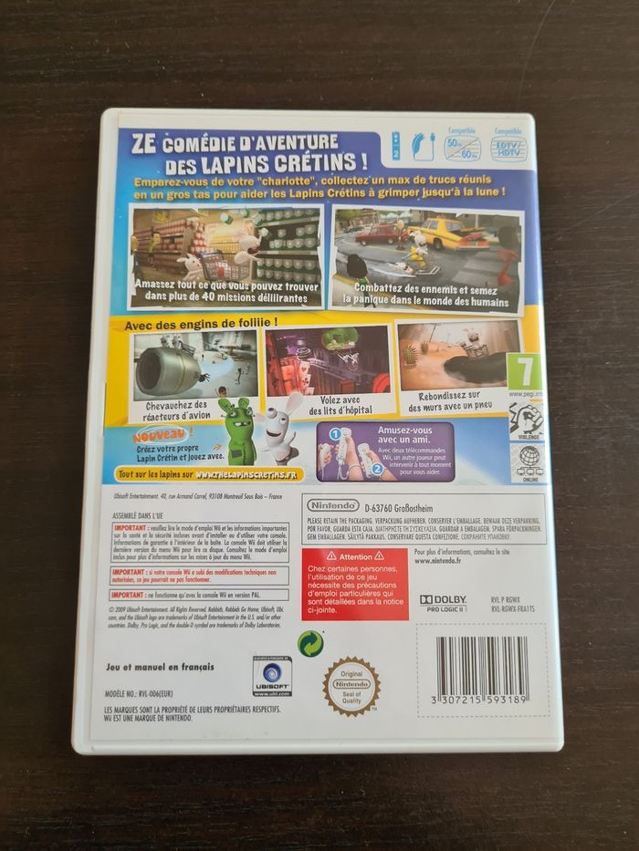 Jeu Lapin crétins - photo numéro 2