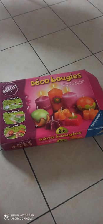 Jeu deco bougies