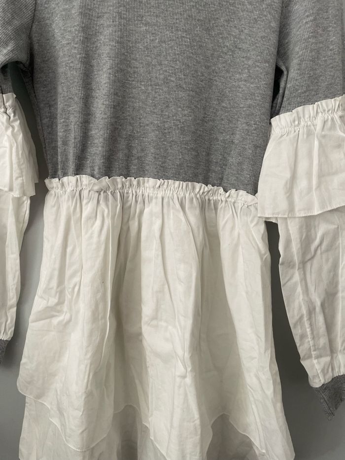 Tunique grise et blanche femme - photo numéro 3