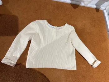 Pull Gillet Zara beige