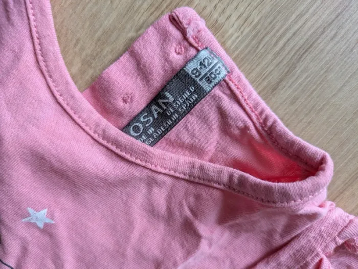 Ensemble été licorne 🦄 12 mois tee shirt et short - photo numéro 4