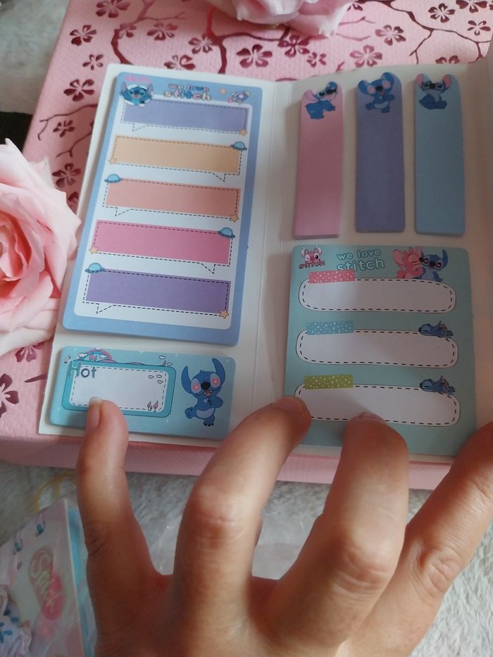 Carnet de post it stitch - photo numéro 3