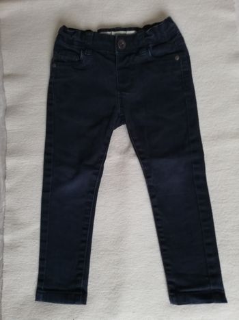 Pantalon slim bleu marine, 2-3 ans, Skinny, en très bon état