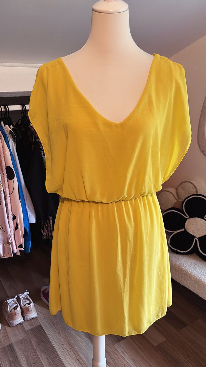Robe légère jaune Made In Italy T38/40