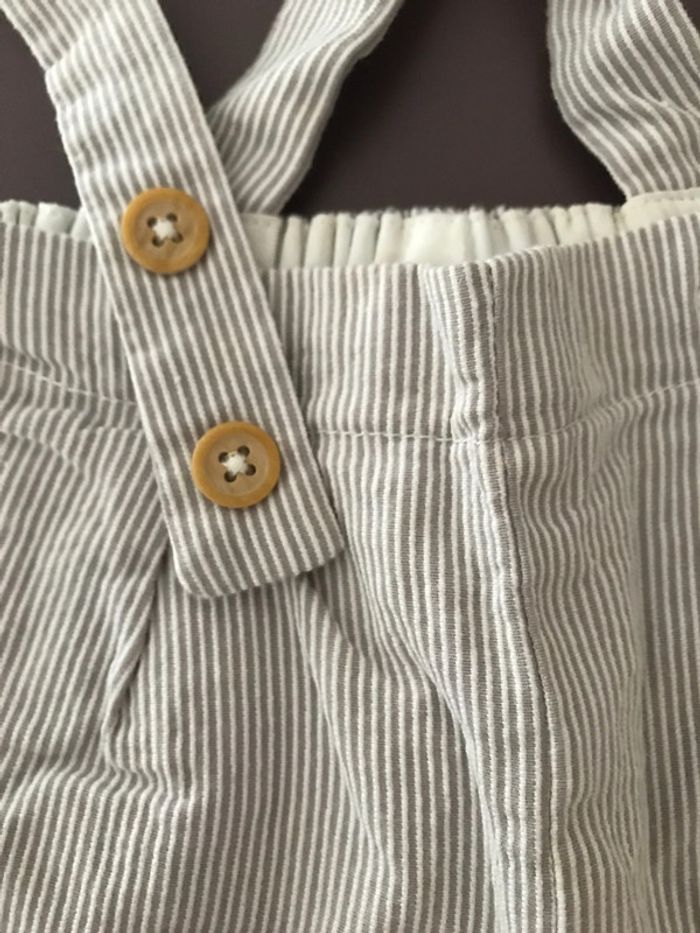 Short bretelles Jacadi 3 mois - photo numéro 3