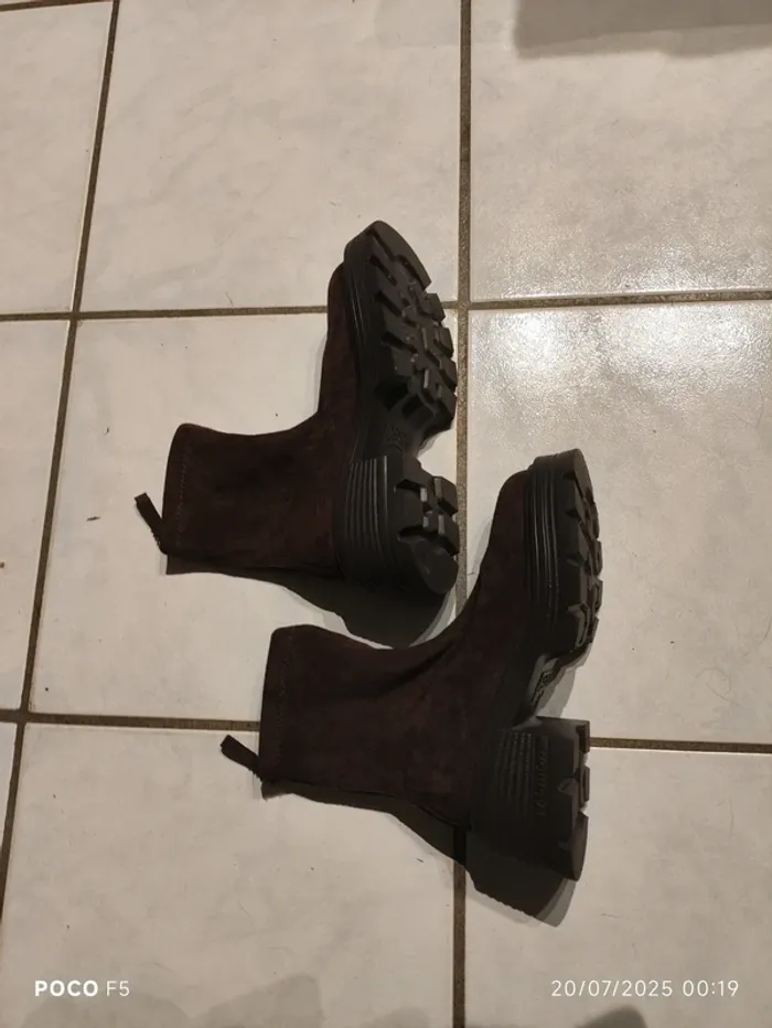 Botte marron taille 39 - photo numéro 19