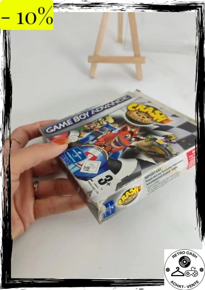 Crash Nitro Kart - sans notice - Nintendo GBA Game Boy Advance - photo numéro 9