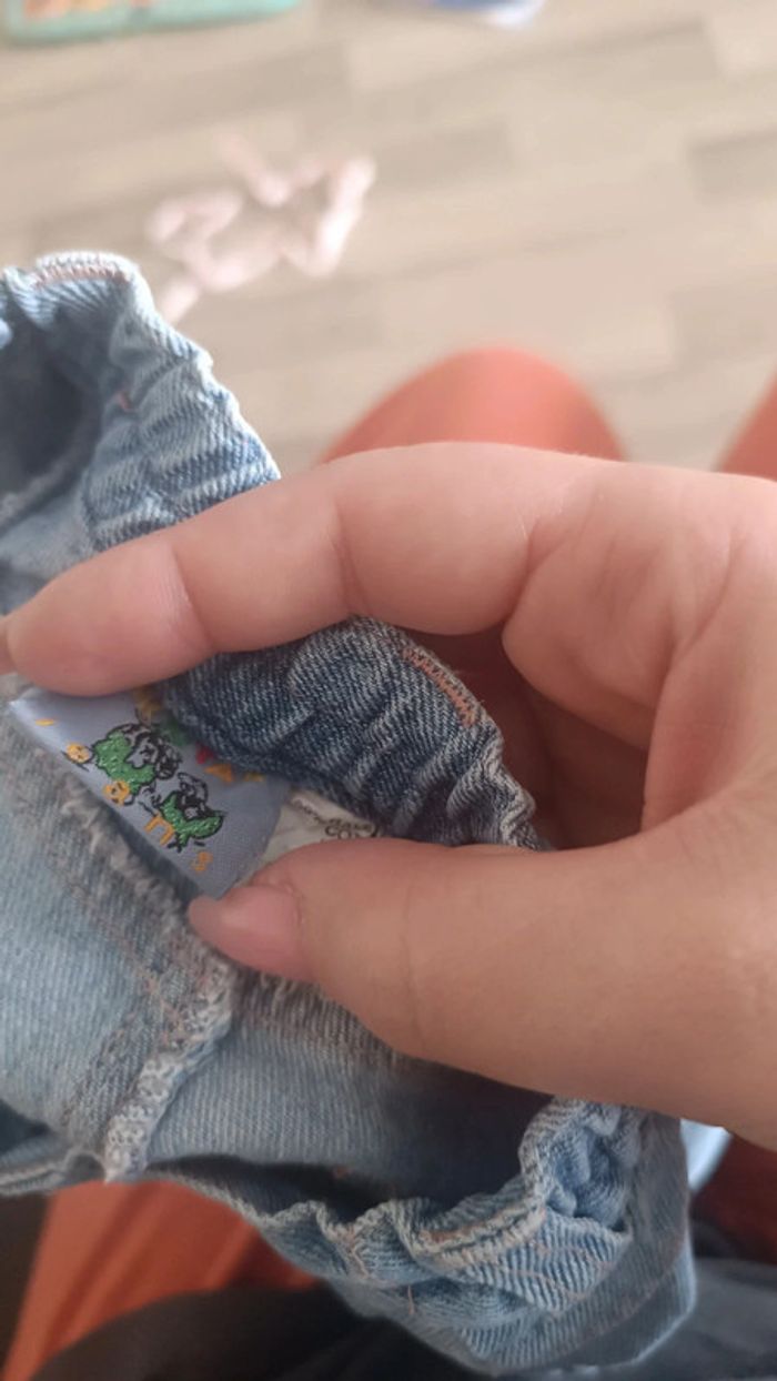 Petite jupe en jean pour l'été taille 92 cm marque Tik et tak - photo numéro 3