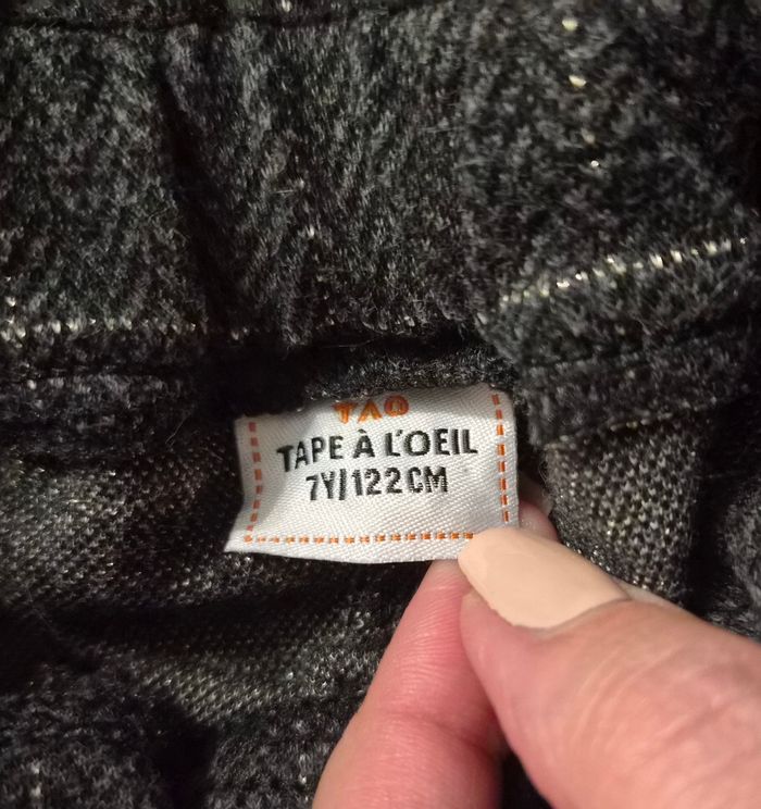 Pantalon carotte à carreaux - photo numéro 4