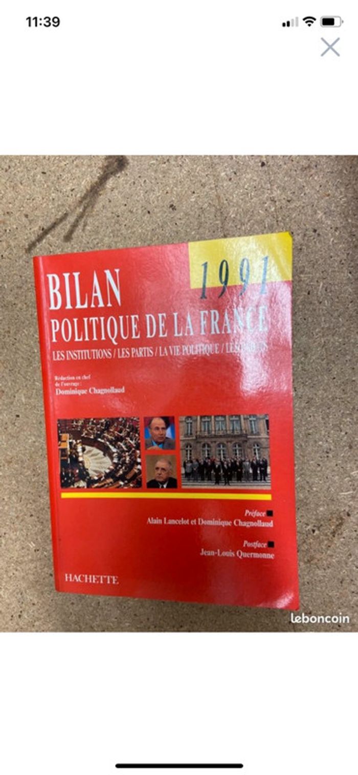 Bilan politique de la France 1991