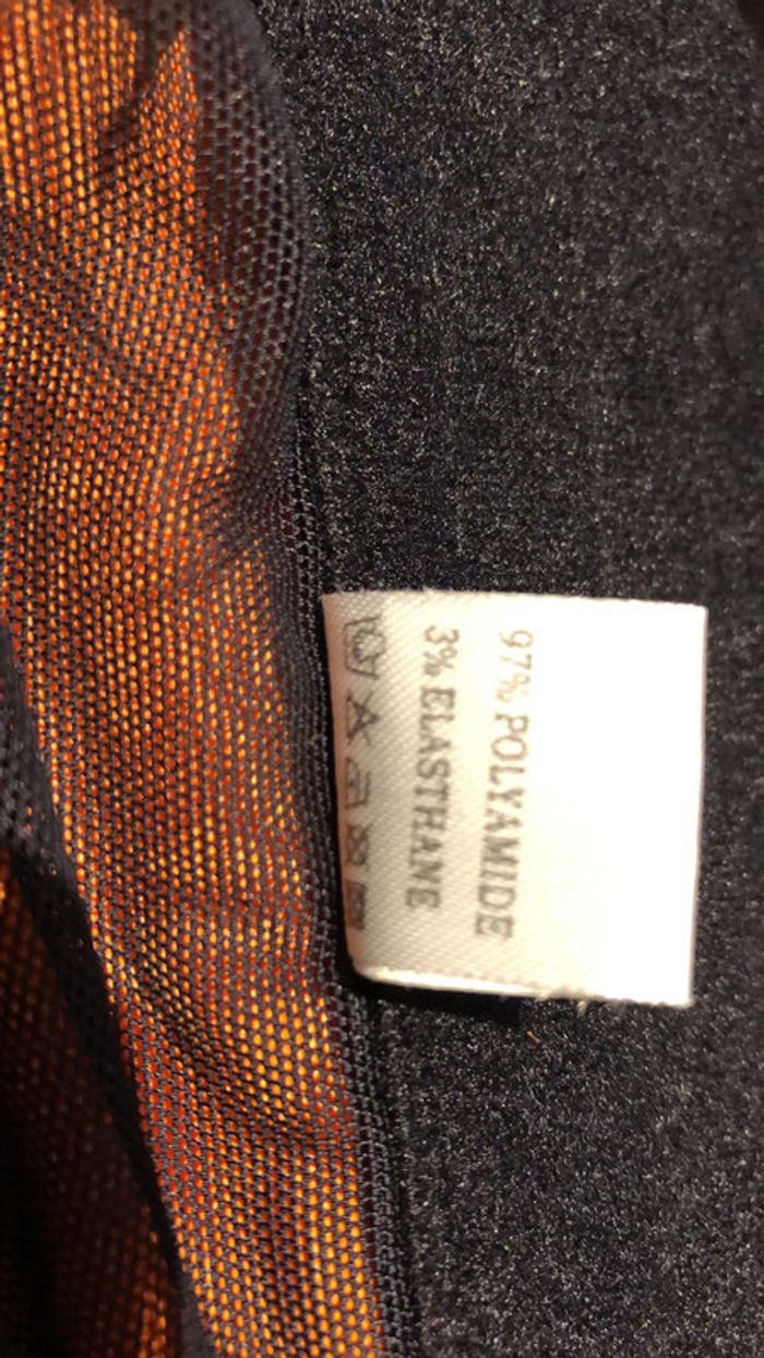 Guêpière orange et noir 90 B - photo numéro 20