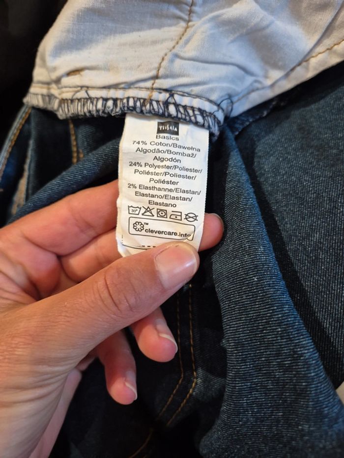 Jupe en jeans taille 44 - photo numéro 13