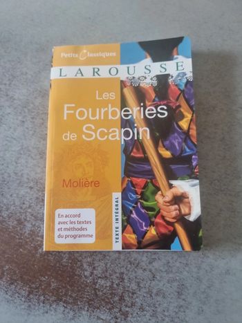 Les fourberies de scapin #orianabllivre
