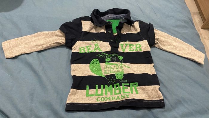 Polo manches longues