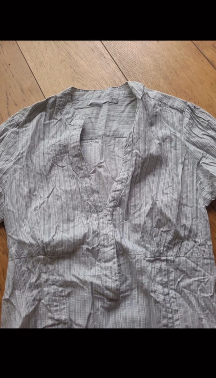 Chemise bleu clair taille 36 - photo numéro 2