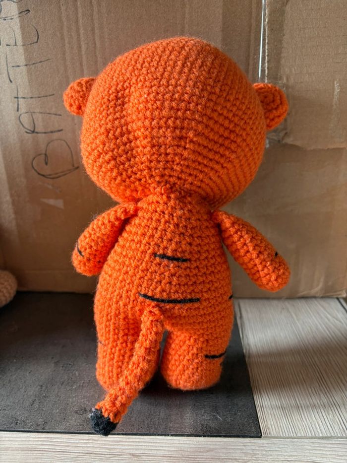 Peluche fait main tigrou - photo numéro 2