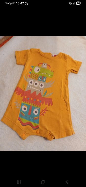 Combinaison d été bébé taille 12 mois