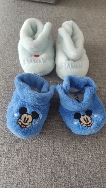 Chausson naissance à 3mois