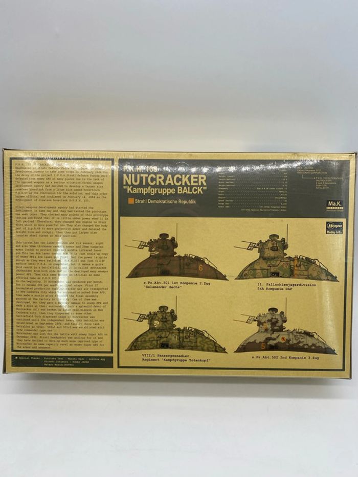 Maquette Hasegawa Maschienen Krieger Nutcracker Kampfgruppe balck - photo numéro 2