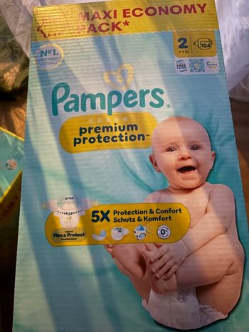 Pampers taille 2 protections premium 