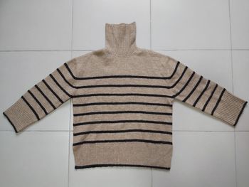 Pull col roulé M