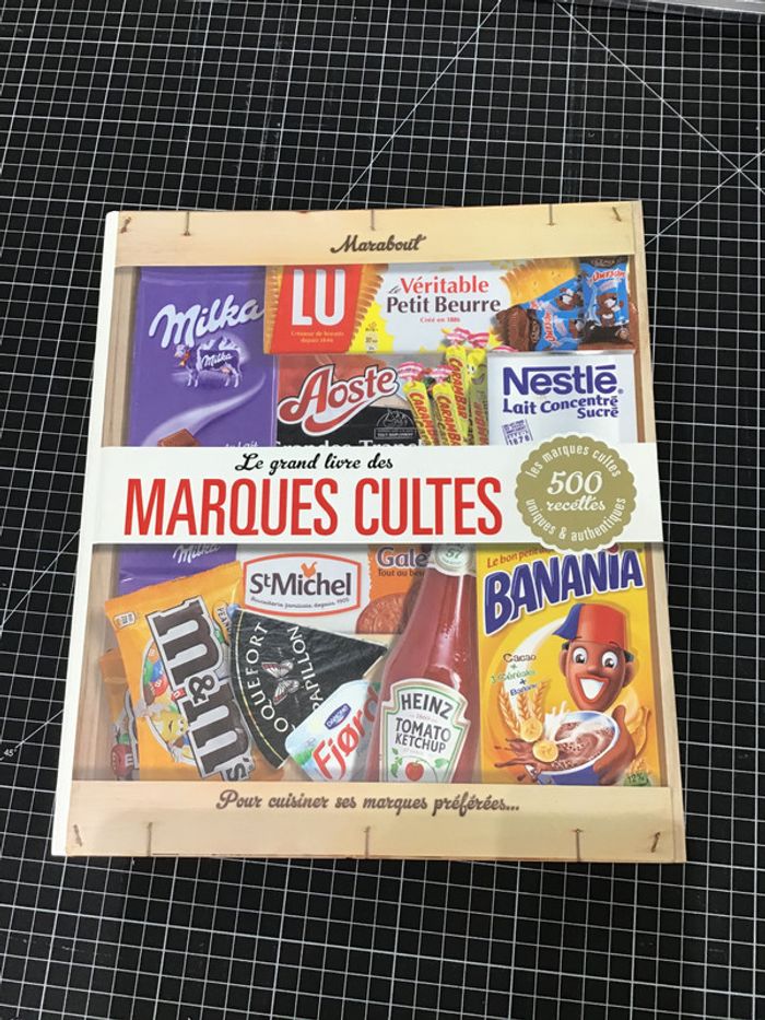 Livre cuisine marques cultes
