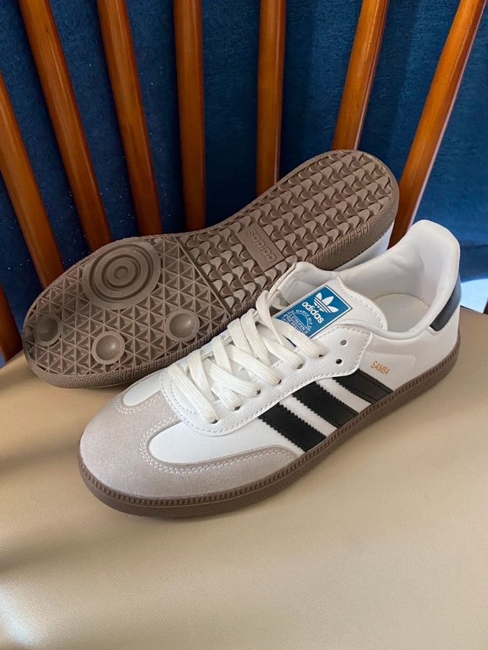 Originais Adidas Samba OG Blanc Taille 42 - photo numéro 4