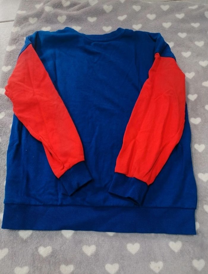 Pull sweat-shirt 🧡💙 mixte 12 ans - photo numéro 5