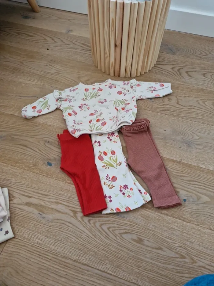 Lot de vetement bebe fille hiver taille 6 mois🌻 - photo numéro 2