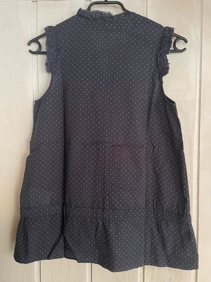 Blouse sans manches à pois - edc - XS - photo numéro 2