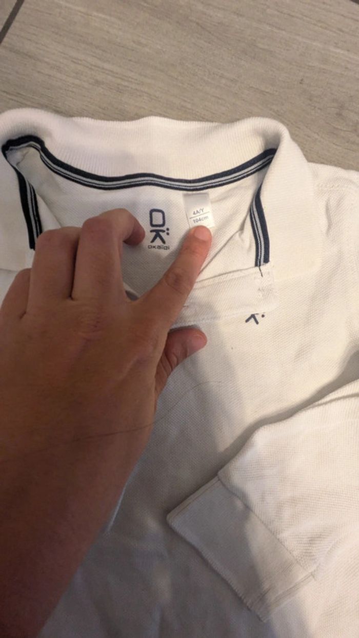 Lot polo manches longues 4 ans - photo numéro 3