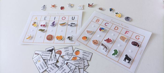 Planches j'apprends les sons avec étiquettes - photo numéro 2