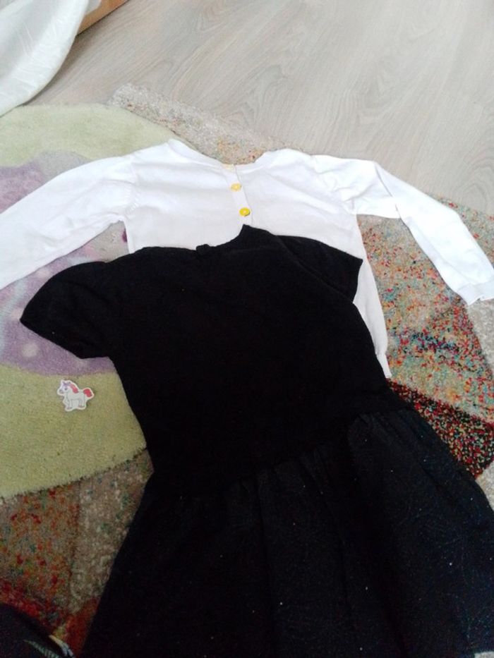 Ensemble gilet et robe fille 5 ans - photo numéro 4