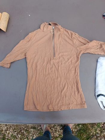 Tee shirt marron