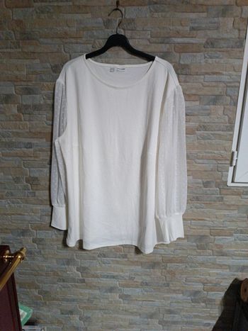 Blouse crème Bodyflirt 50