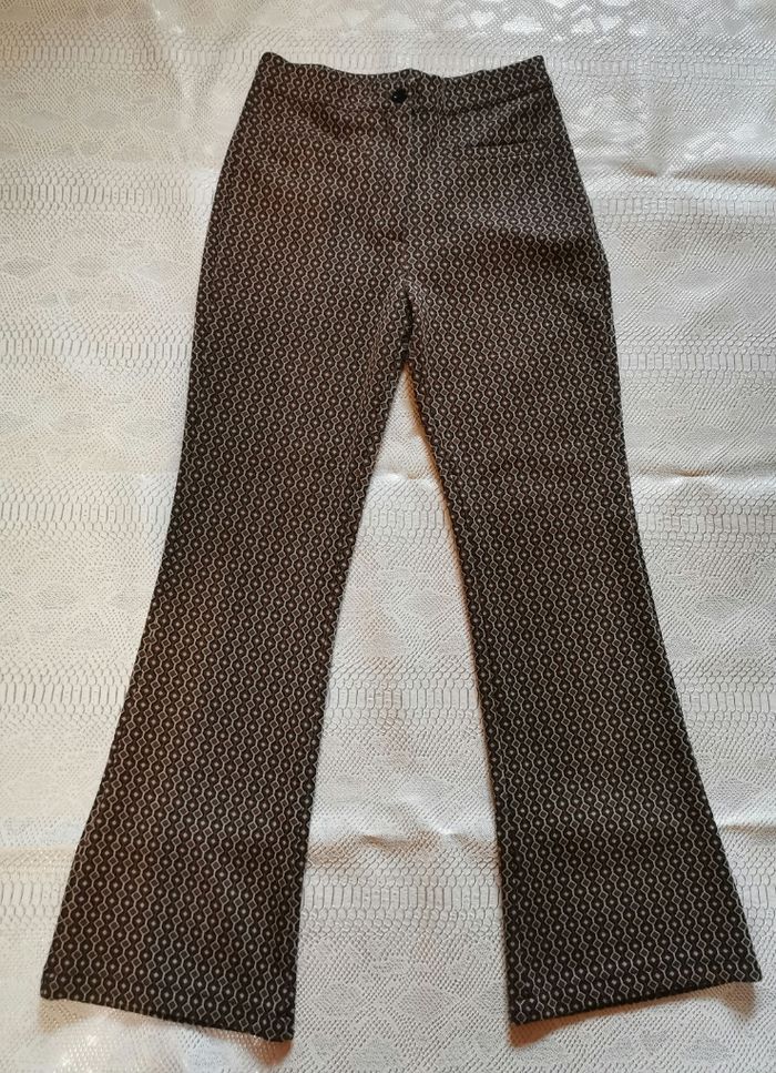 Ensemble imprimé marron et beige Atelier Jad T36 - photo numéro 7